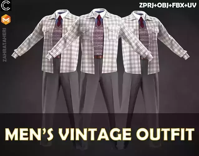 MENS VINTAGE OUTFIT
