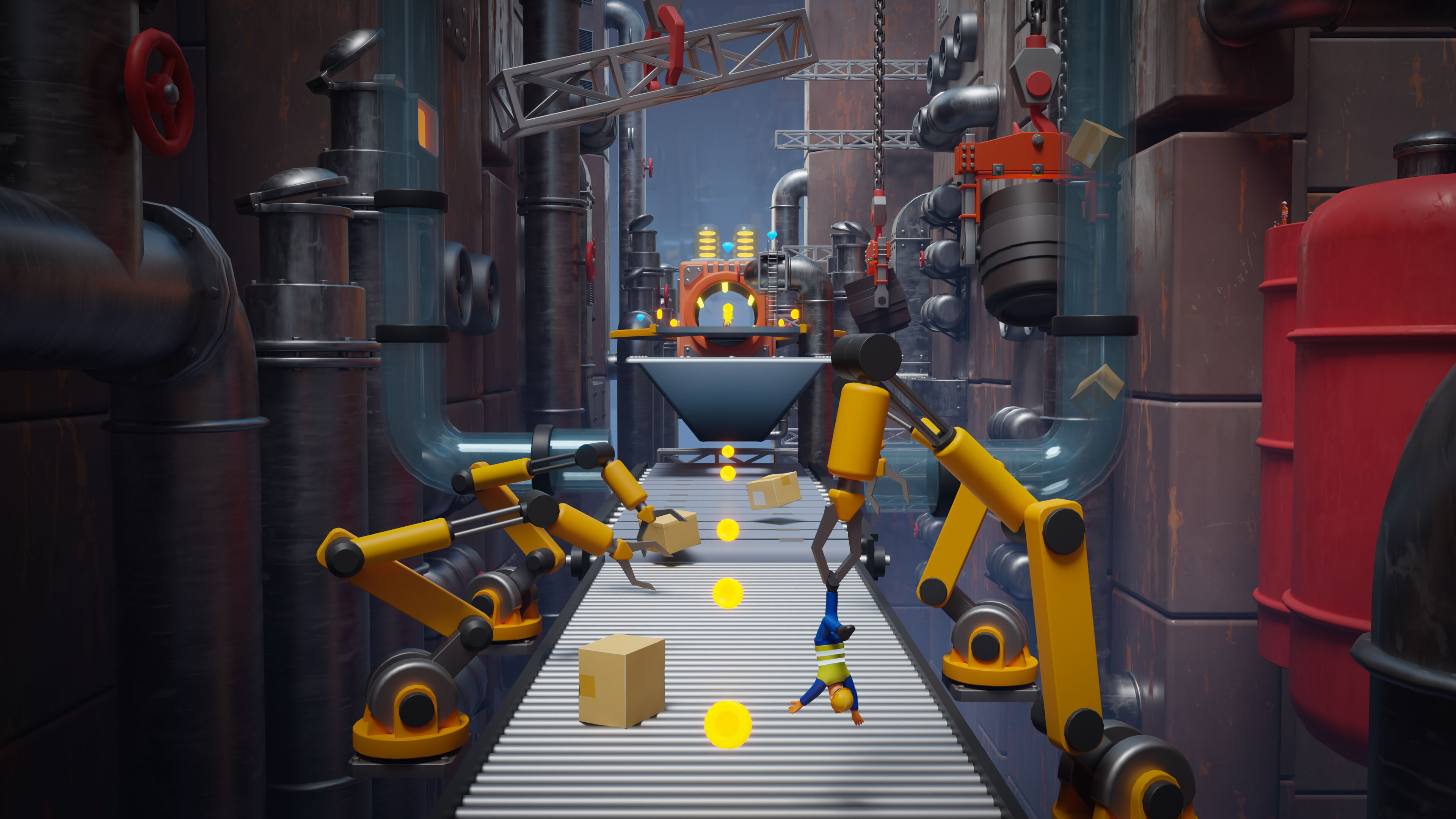 Platformer 15 Factory Low-poly 3D model_17