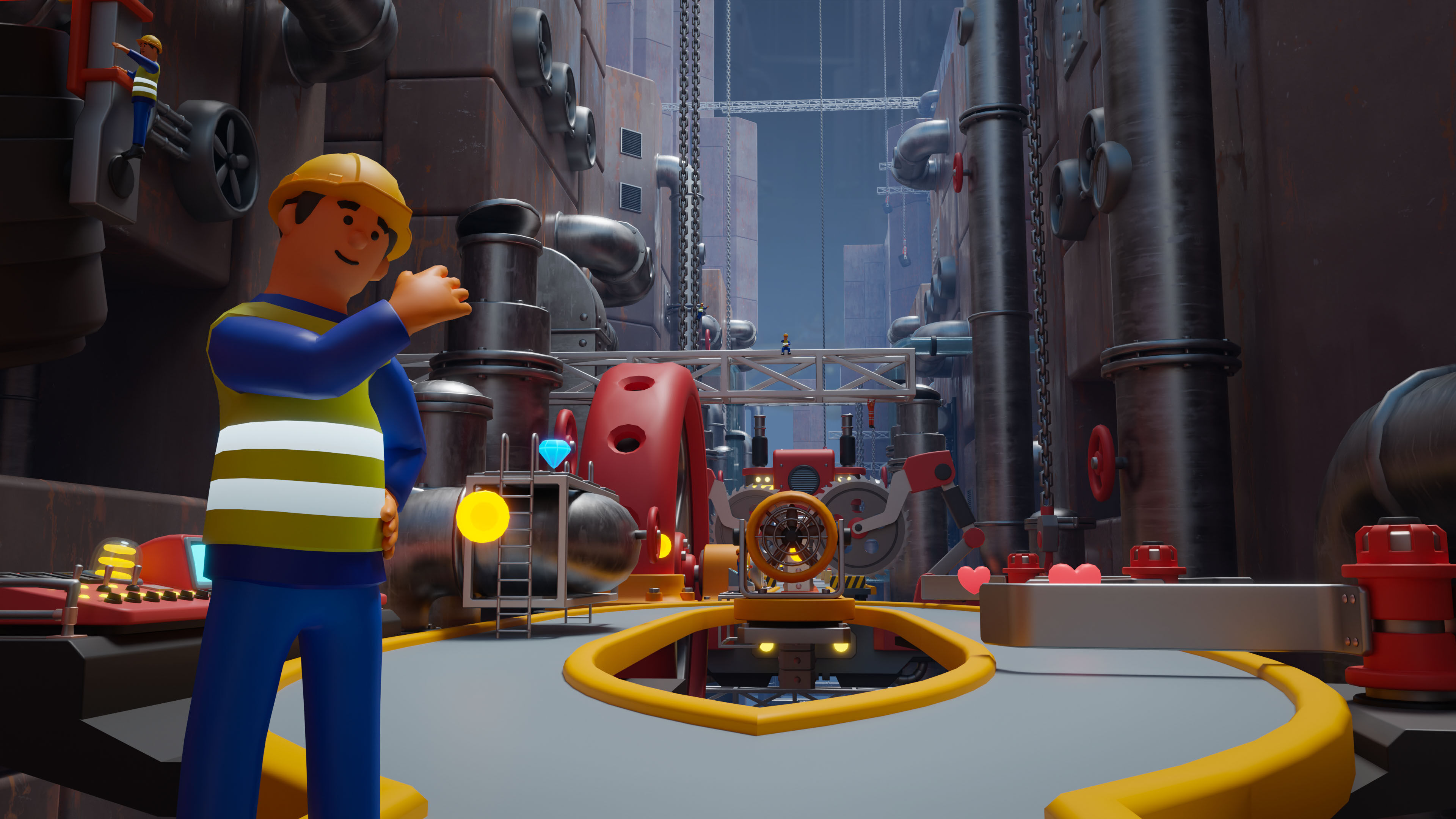 Platformer 15 Factory Low-poly 3D model_23