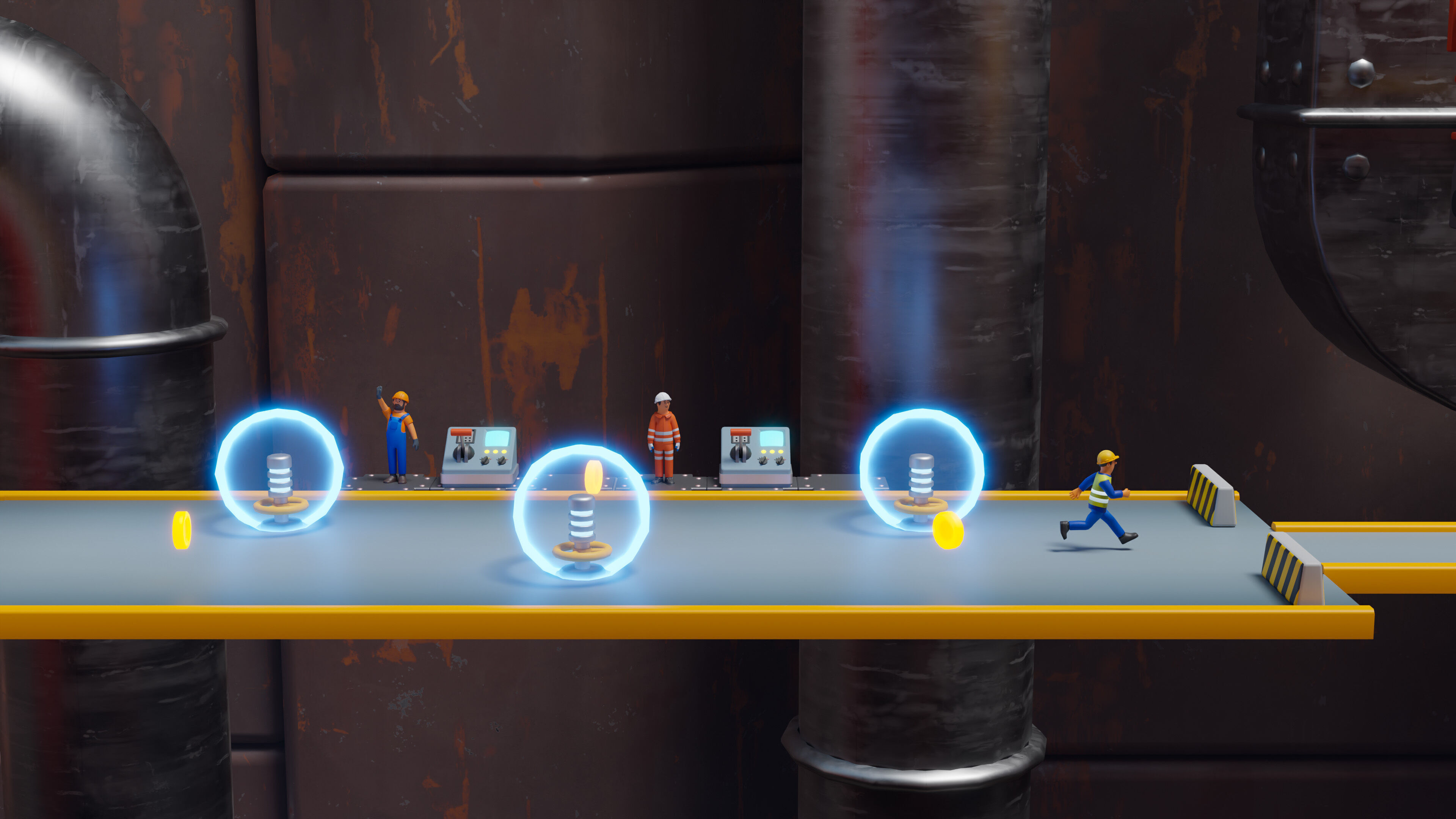 Platformer 15 Factory Low-poly 3D model_30