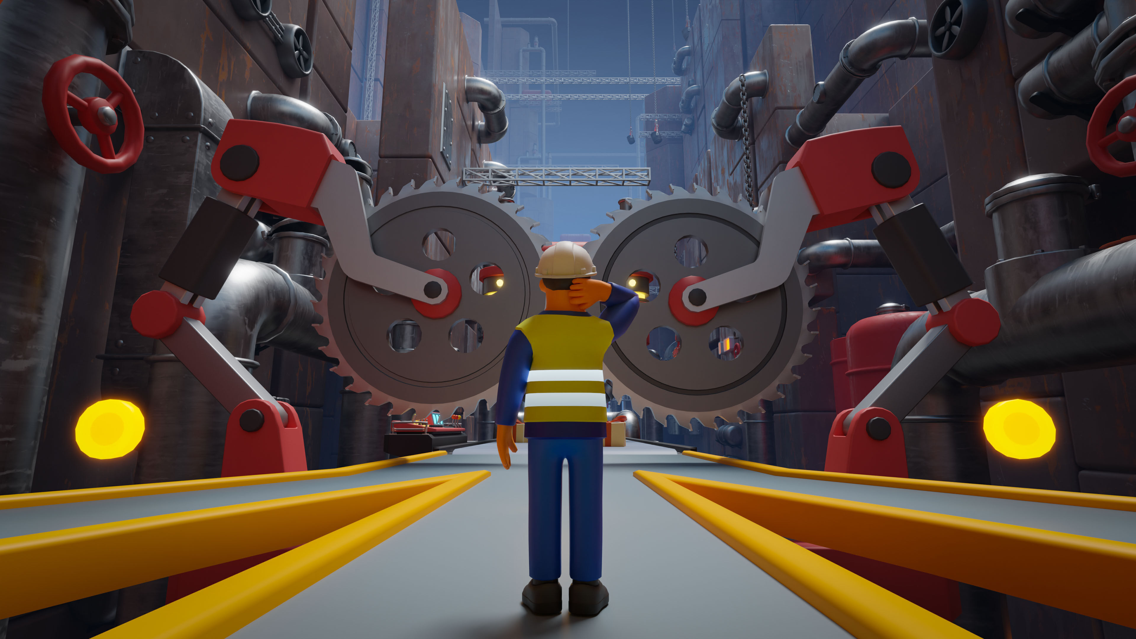 Platformer 15 Factory Low-poly 3D model_26