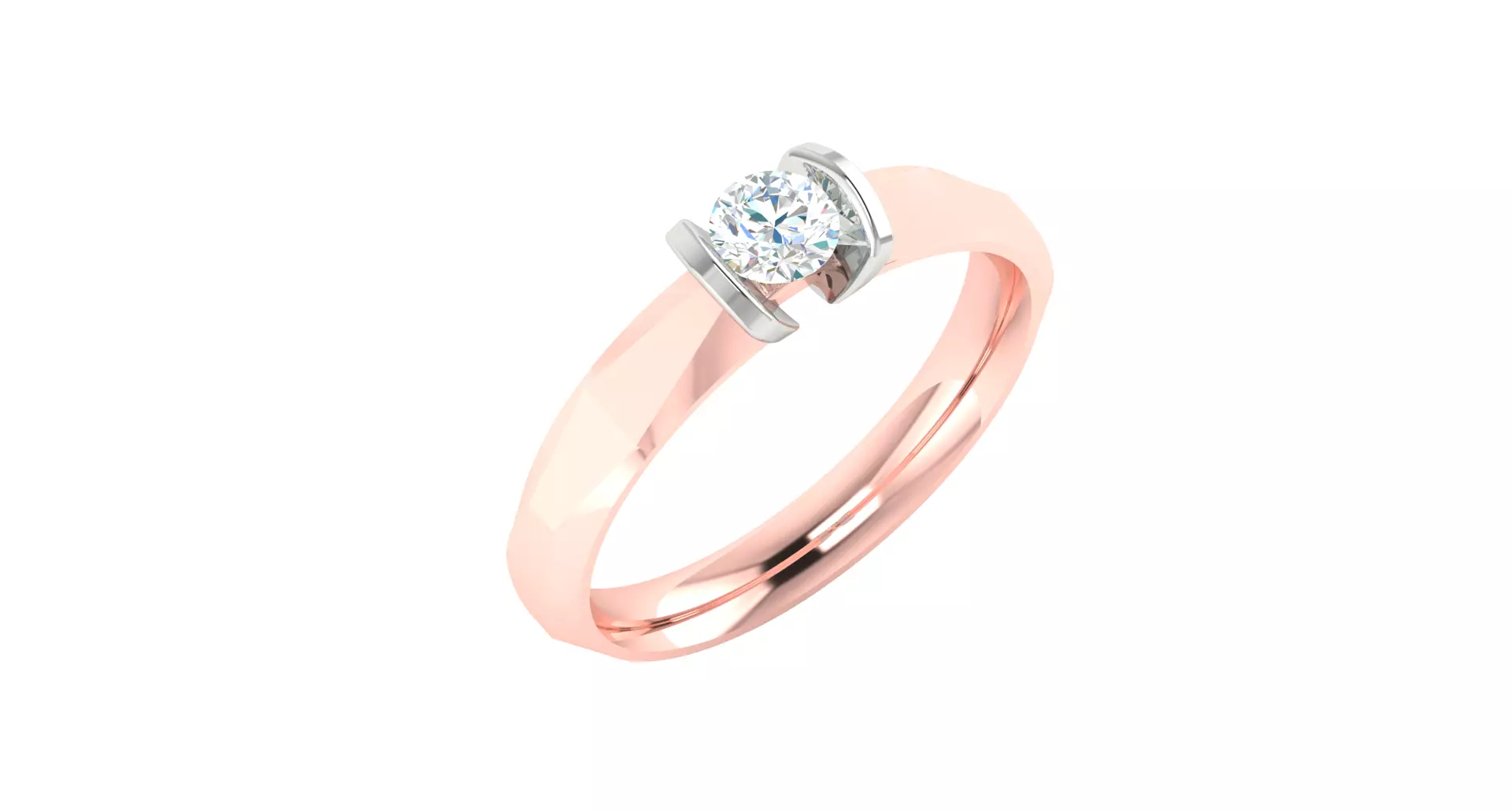 Women Ring Render 3dm STL OBJ FBX Details 3D print model
