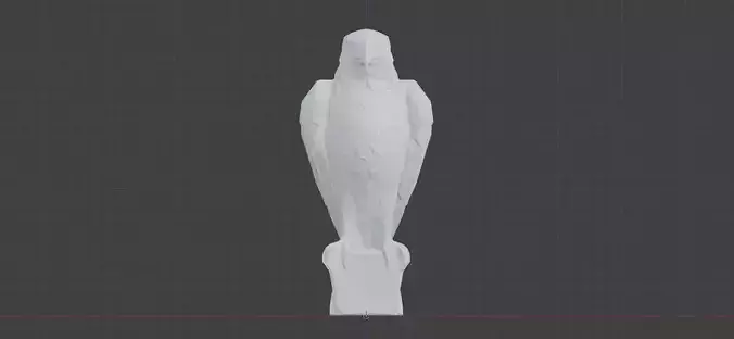 Maltese Falcon Statue - High Res 3D Print ready