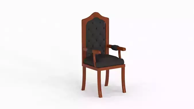 Chesterfield Chair 3D Model 