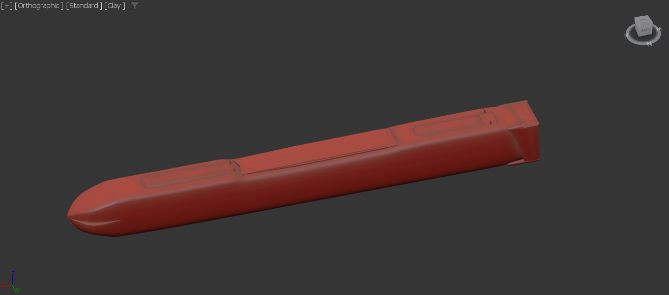 KH-52 MK2 Cruise Missile  Low-poly 3D model_4