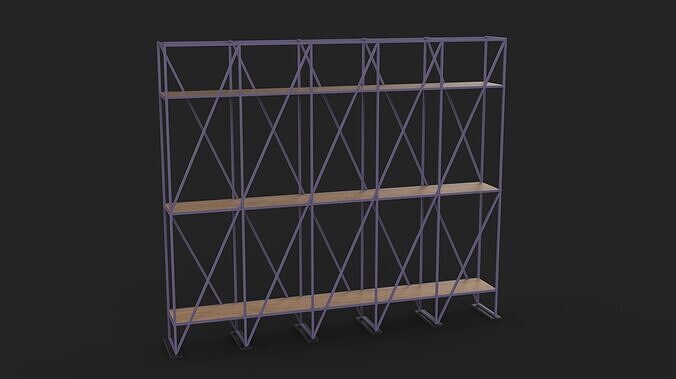Scaffold 3D model 6