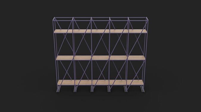Scaffold 3D model 7