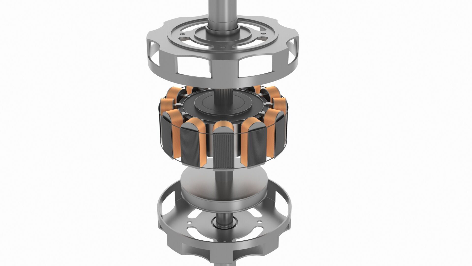 Electro Motor 1 3D model_4