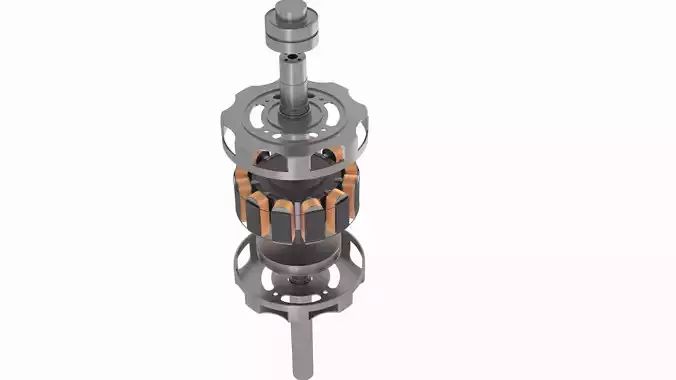 Electro Motor 1 3D model