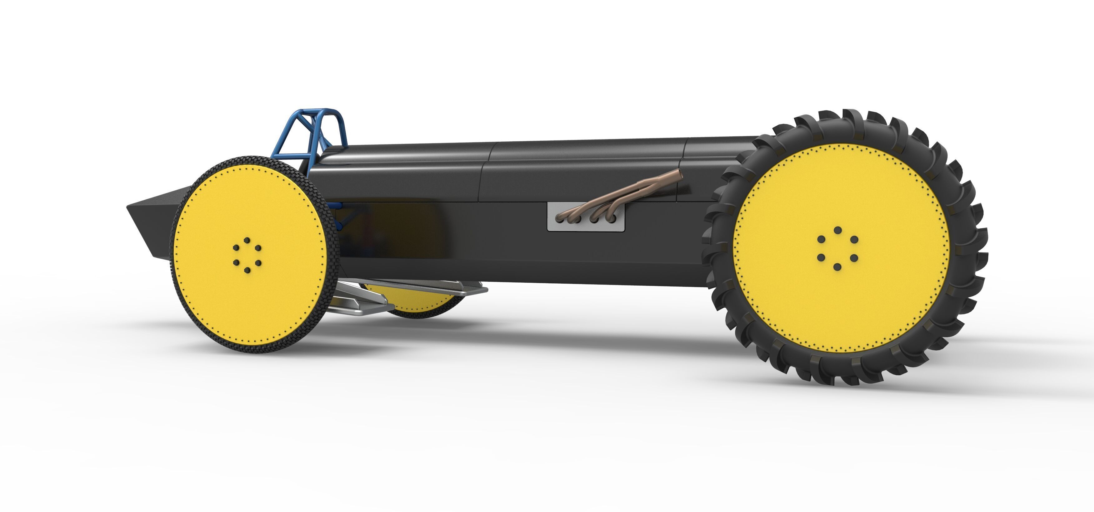 Swamp buggy Scale 1 to 25 3D print model_13