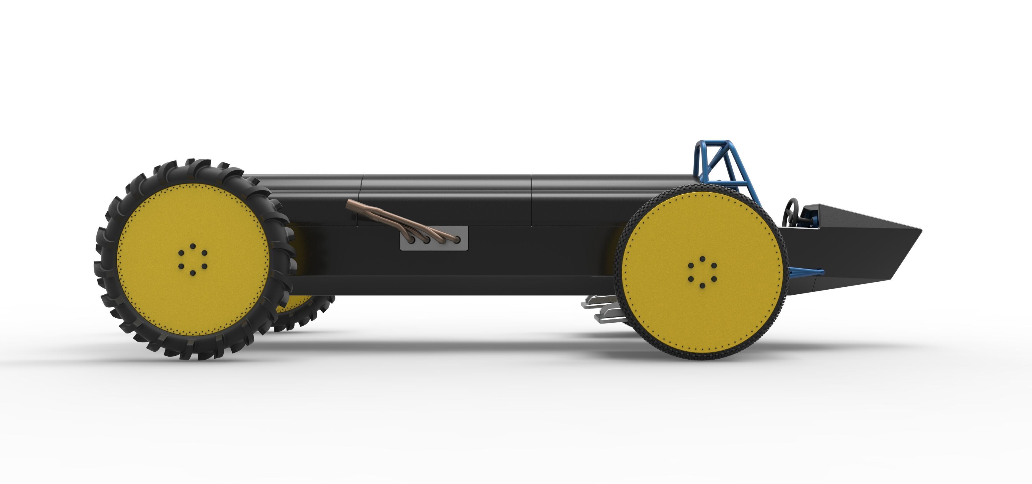 Swamp buggy Scale 1 to 25 3D print model_20