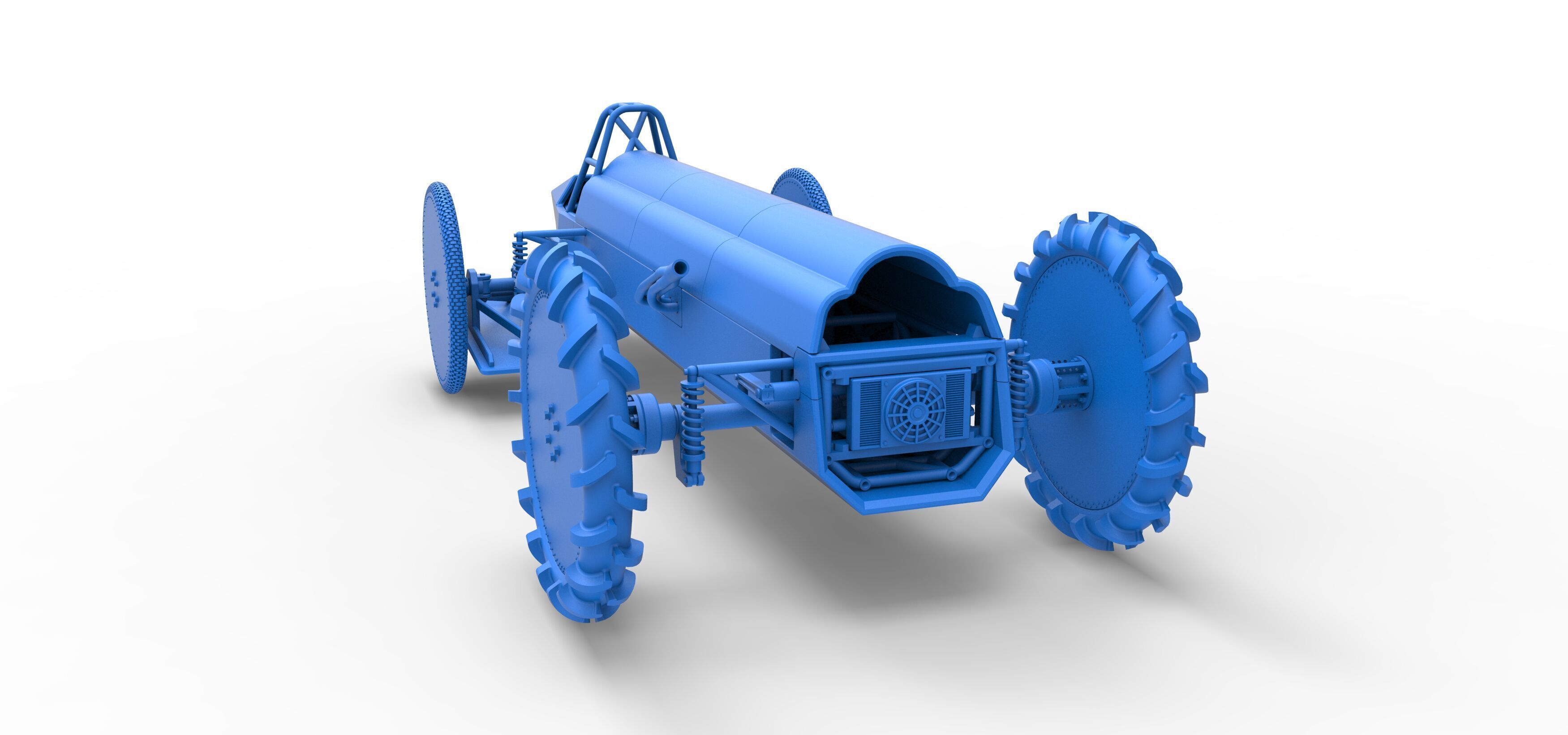 Swamp buggy Scale 1 to 25 3D print model_38