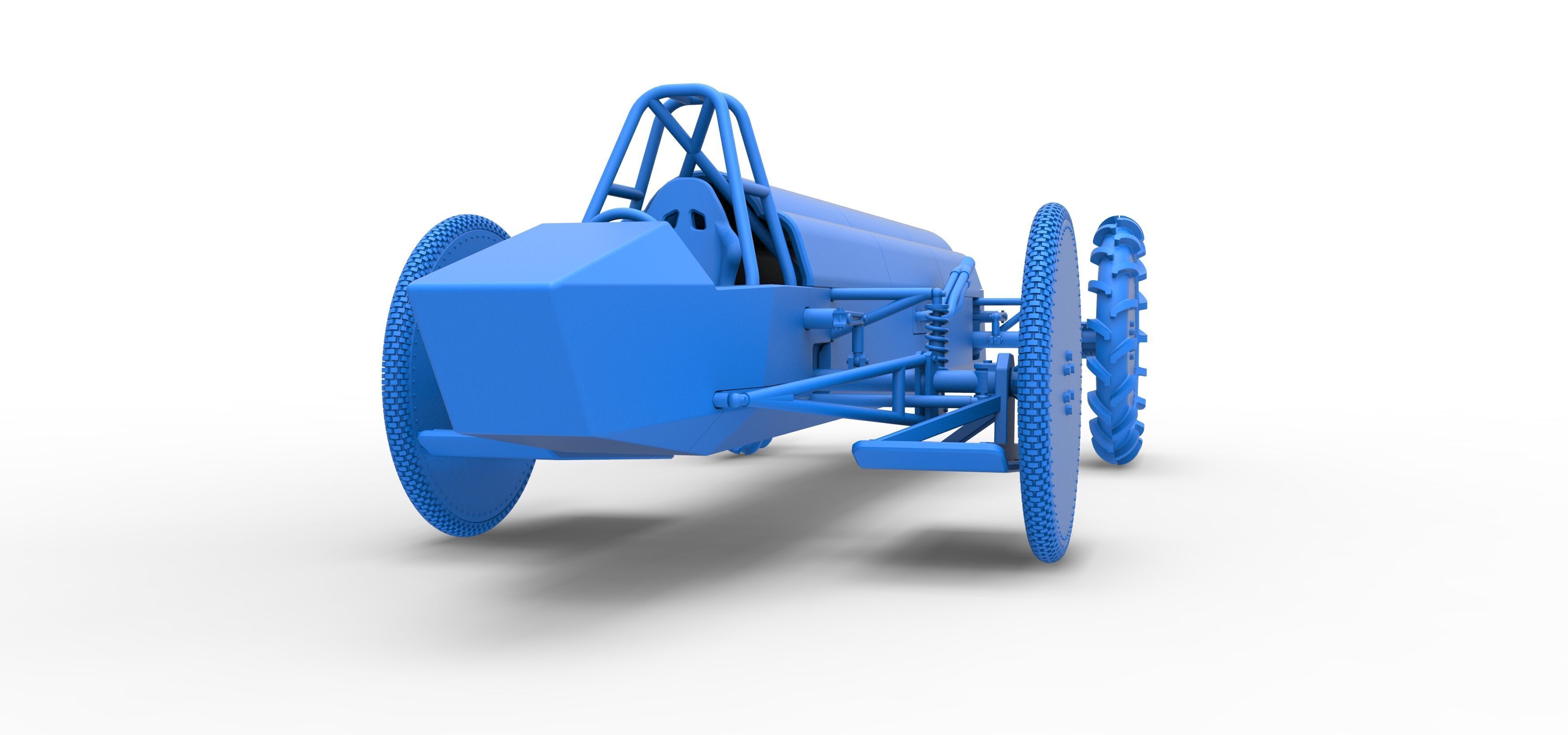 Swamp buggy Scale 1 to 25 3D print model_30
