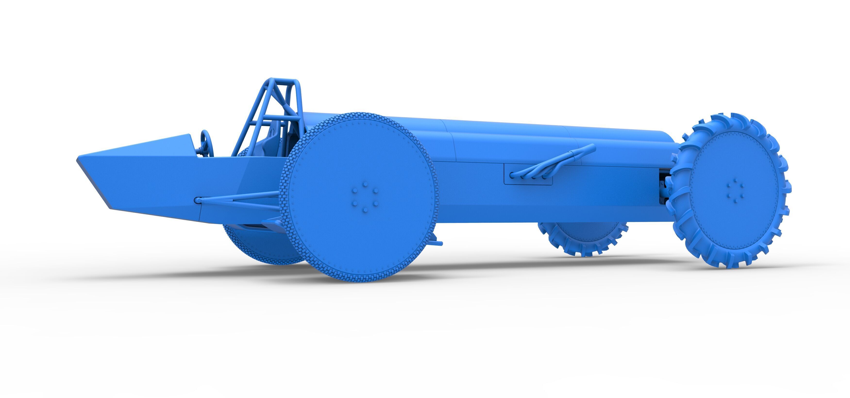 Swamp buggy Scale 1 to 25 3D print model_26