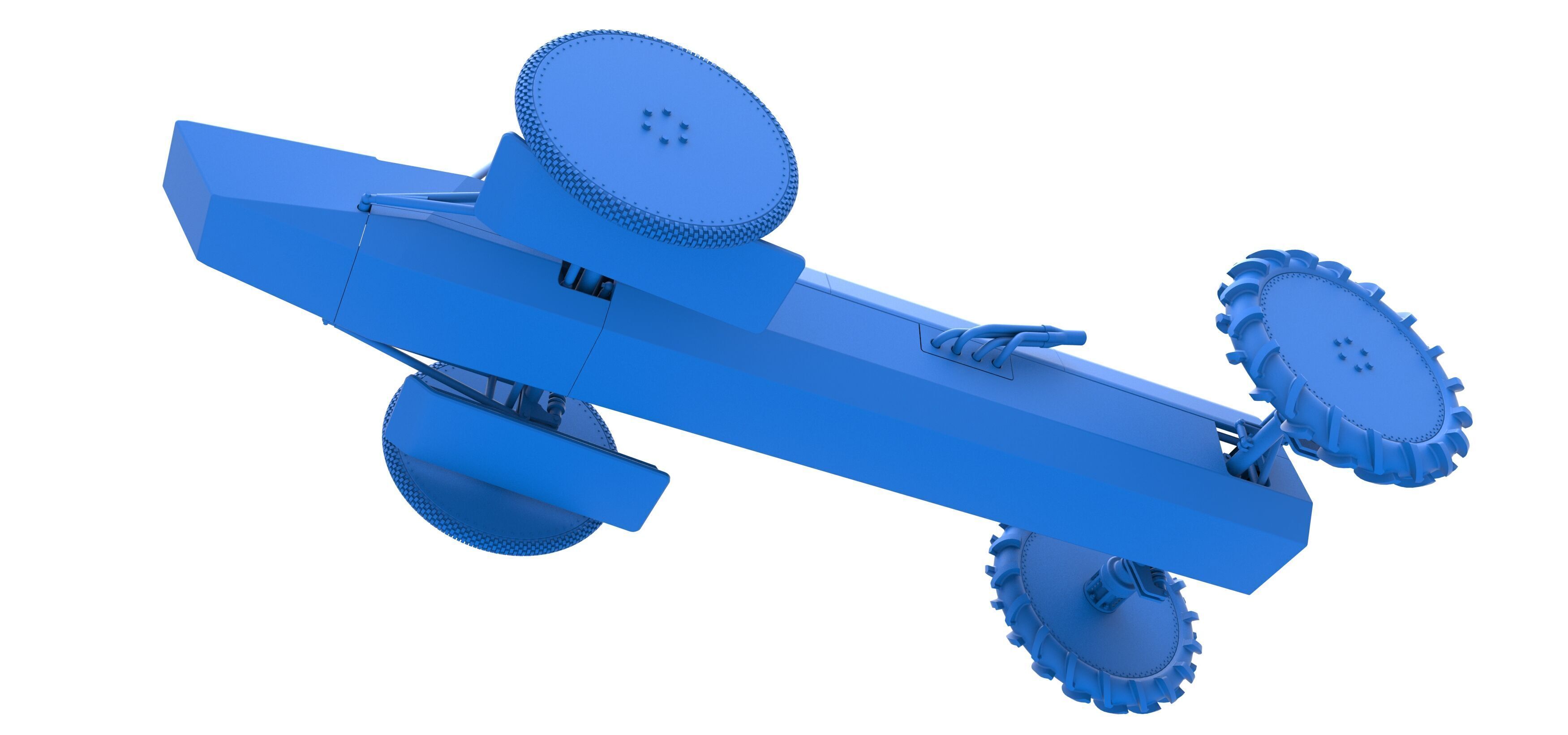 Swamp buggy Scale 1 to 25 3D print model_27