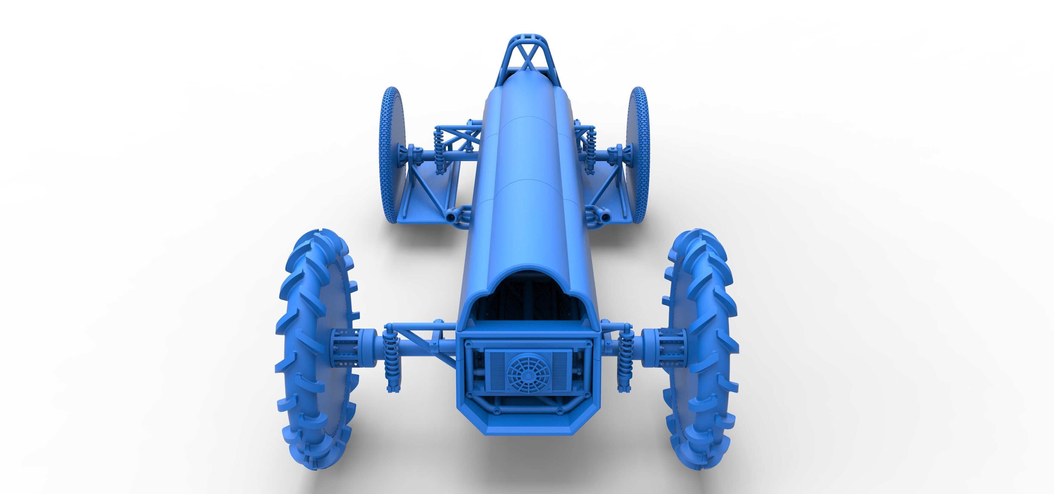 Swamp buggy Scale 1 to 25 3D print model_41