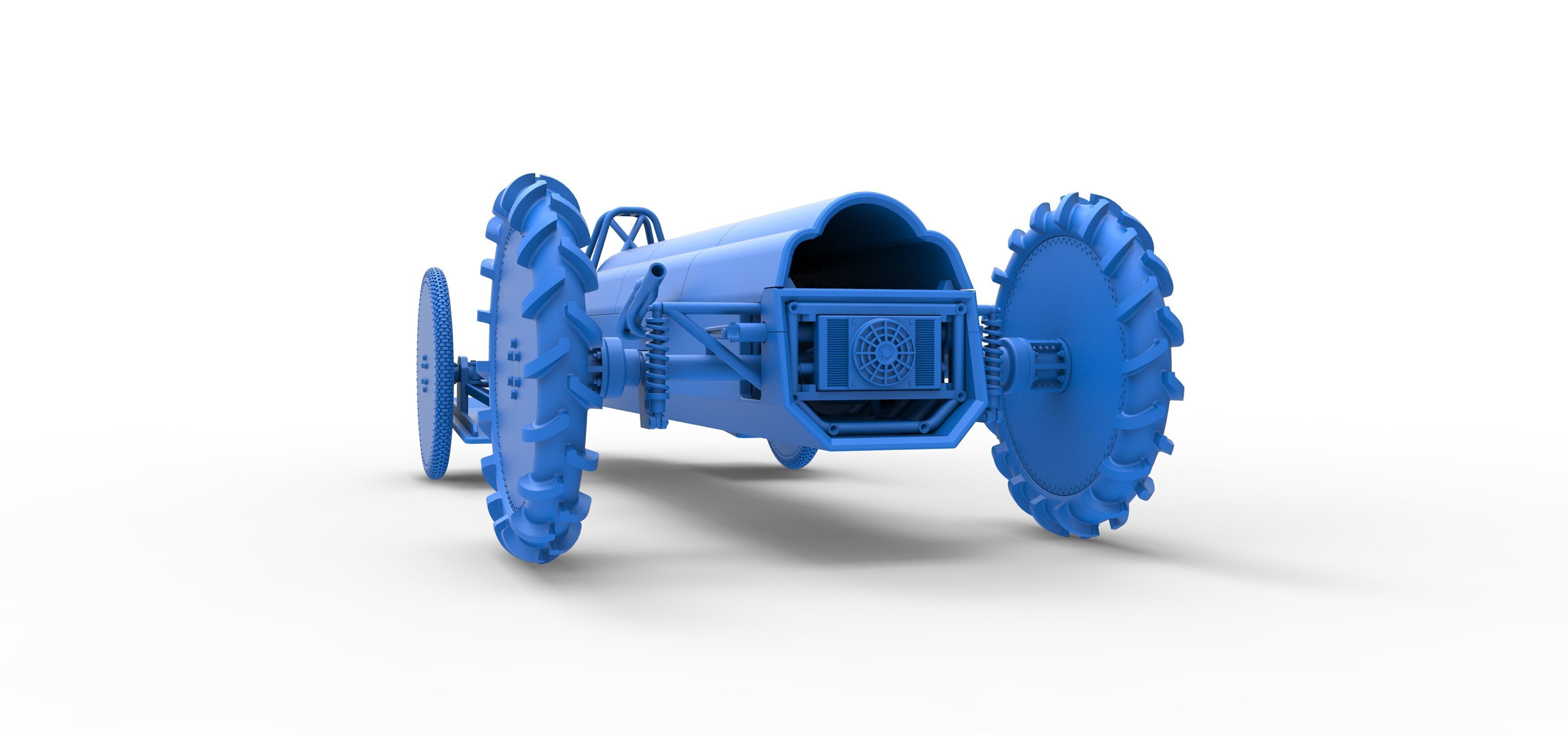Swamp buggy Scale 1 to 25 3D print model_39