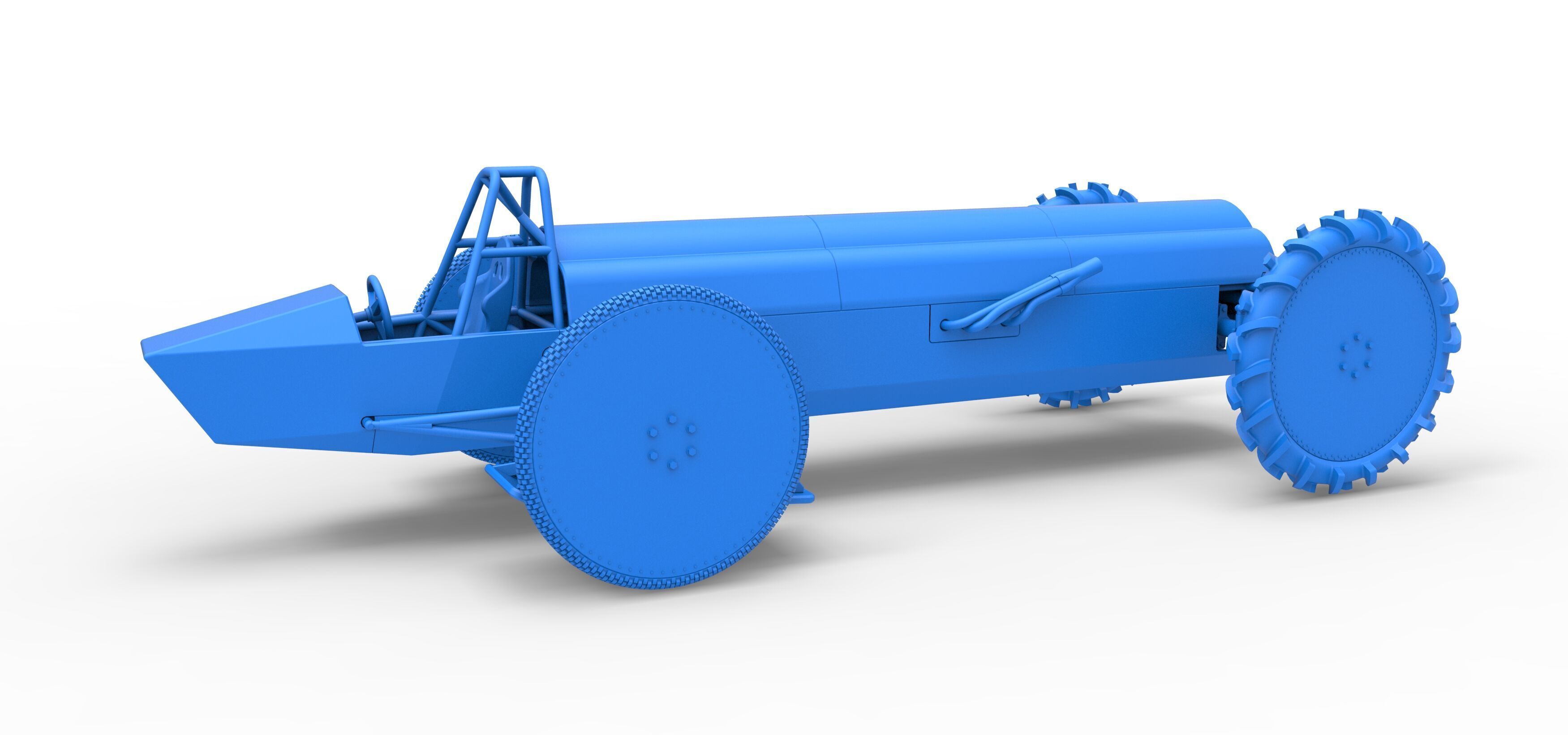 Swamp buggy Scale 1 to 25 3D print model_25