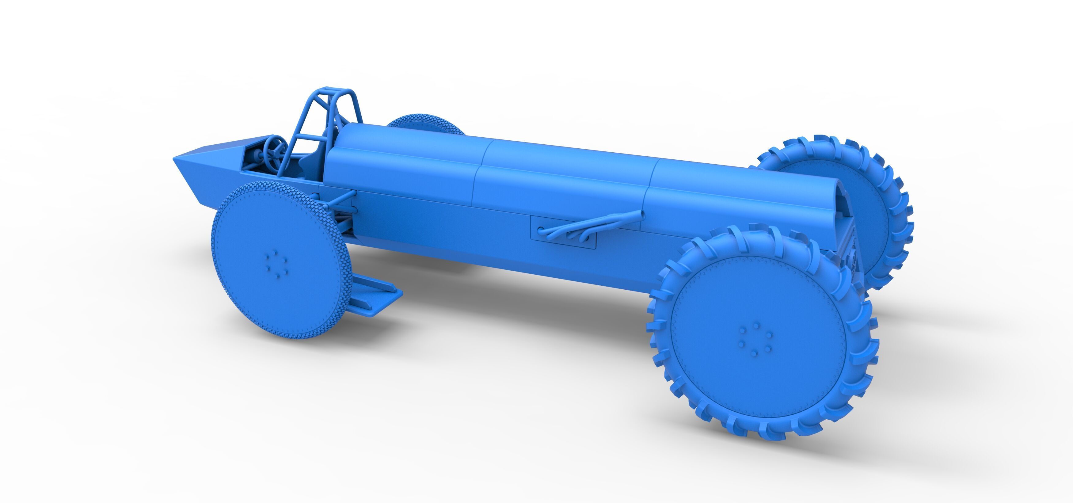 Swamp buggy Scale 1 to 25 3D print model_36