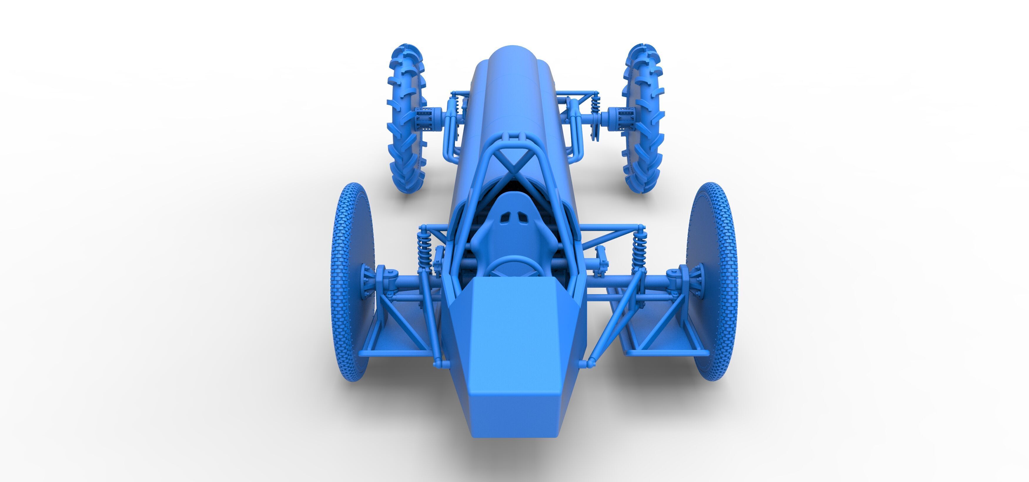 Swamp buggy Scale 1 to 25 3D print model_32