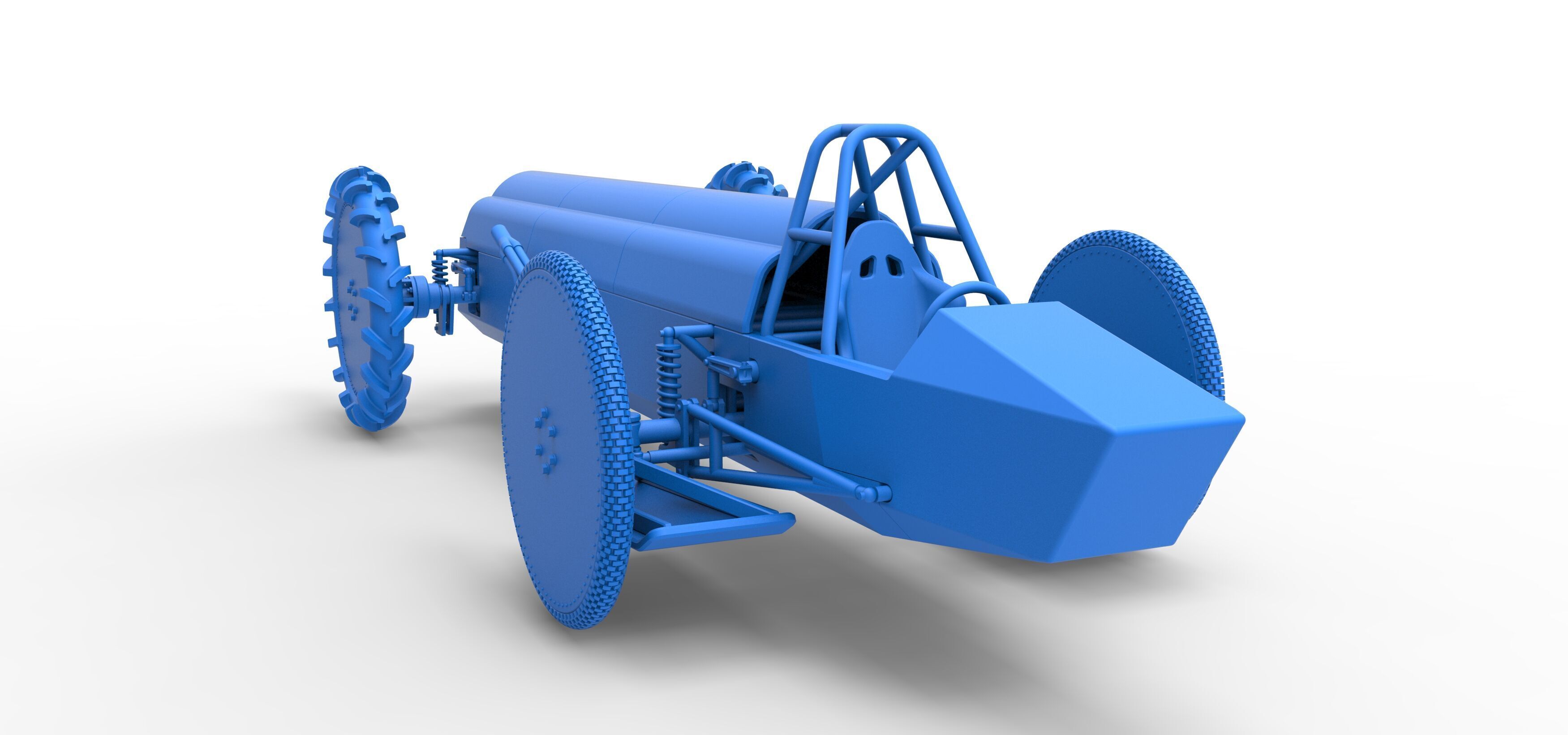Swamp buggy Scale 1 to 25 3D print model_47