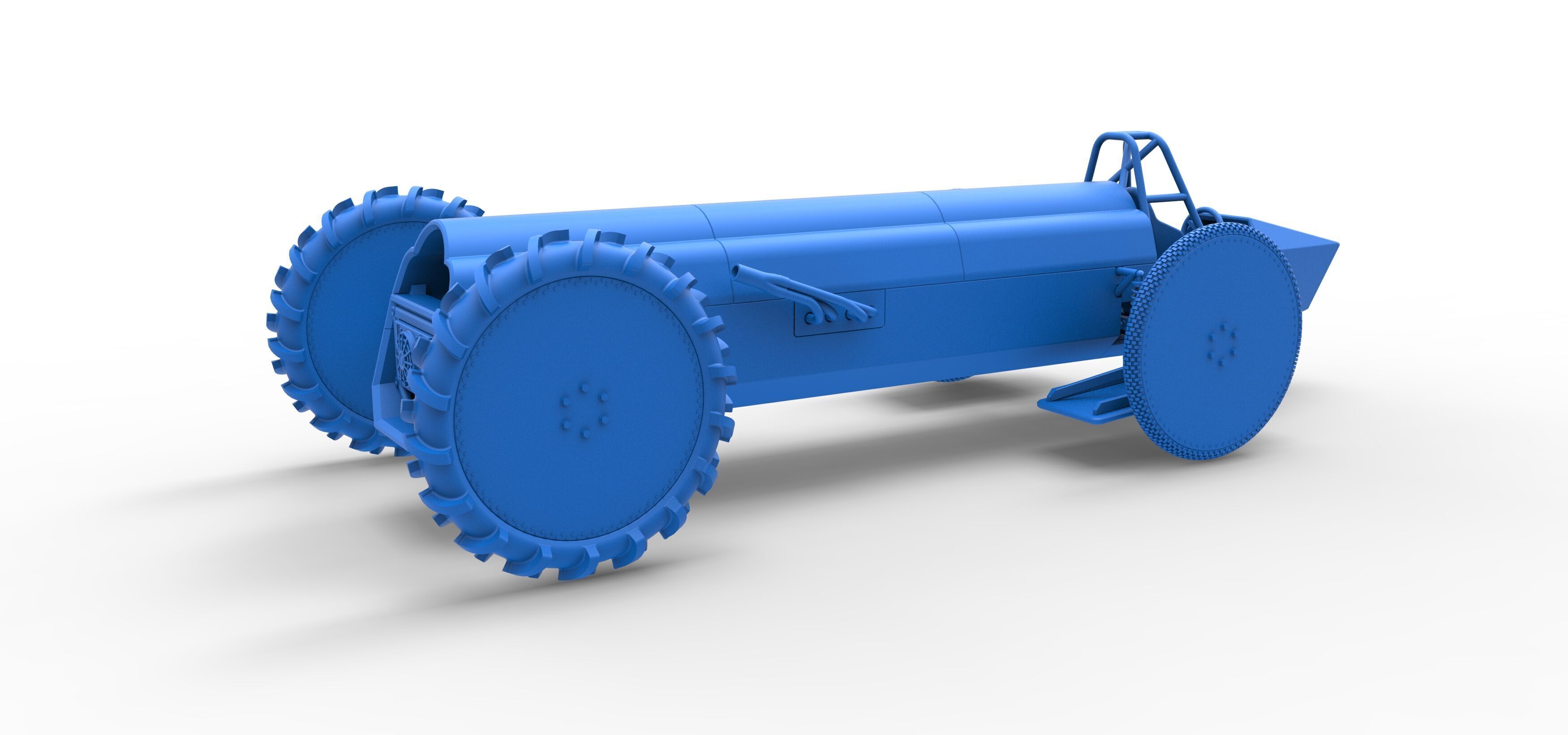 Swamp buggy Scale 1 to 25 3D print model_43
