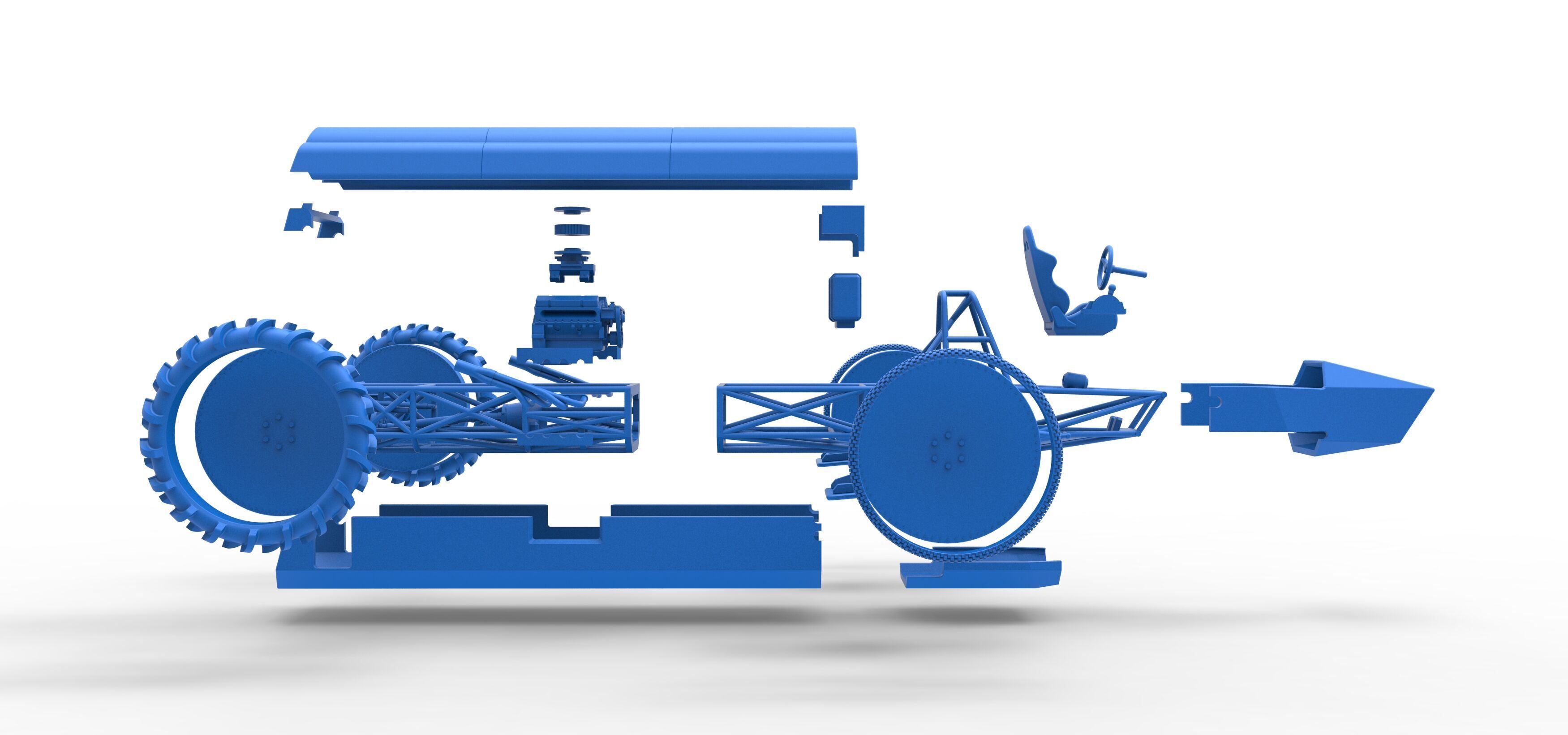 Swamp buggy Scale 1 to 25 3D print model_59