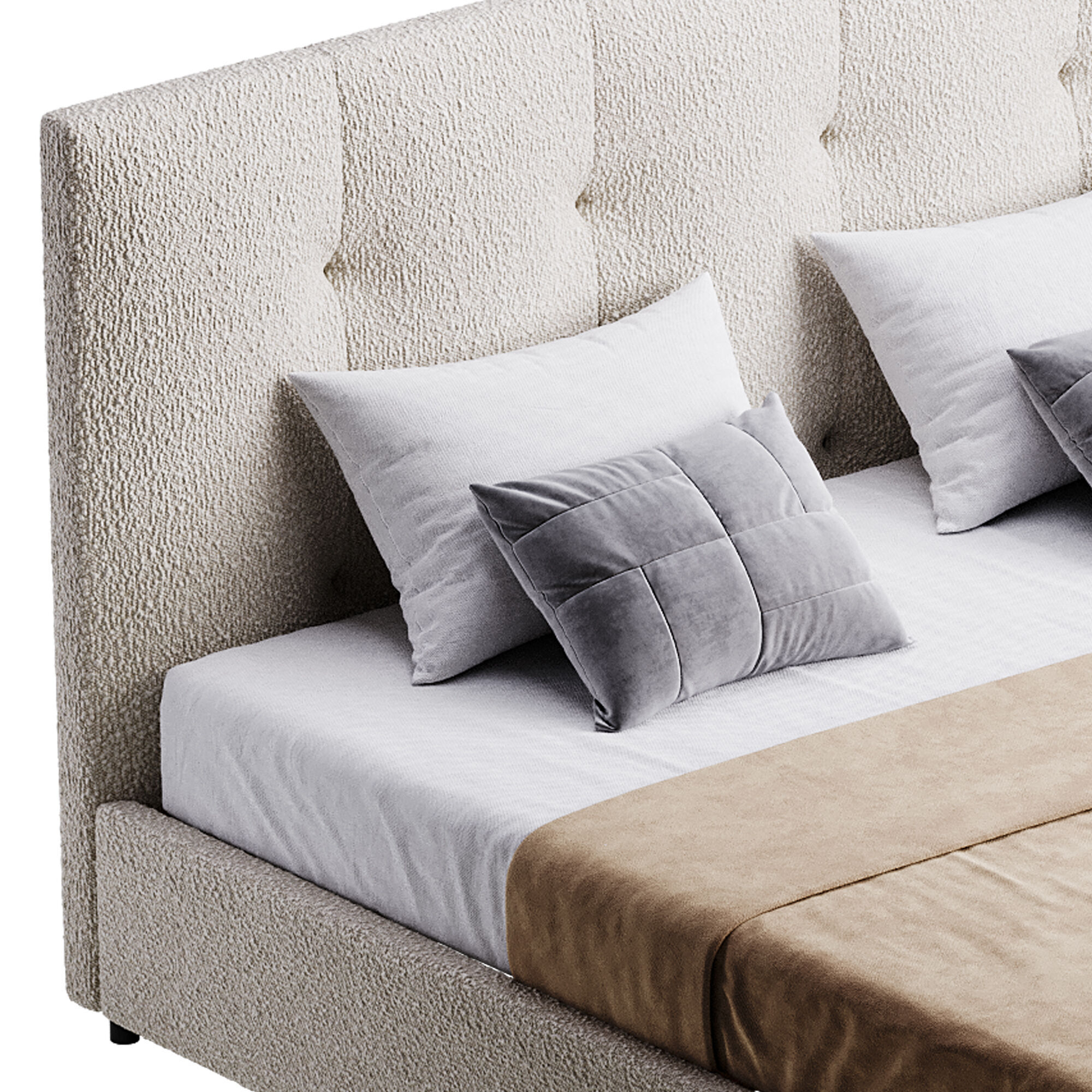 Argan Bed 3D model_10