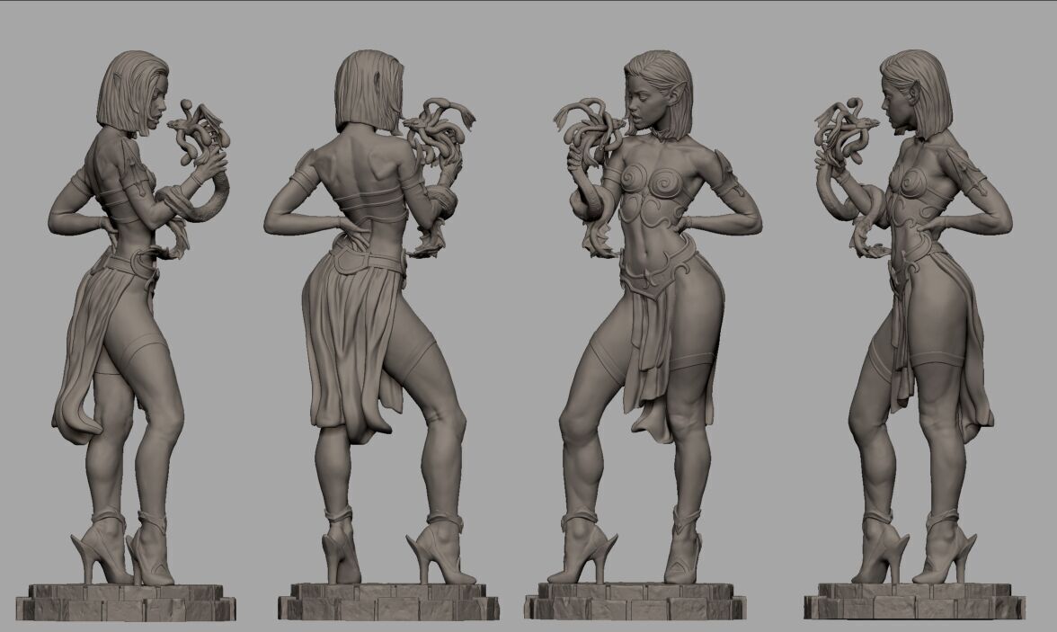 Blood Elf 3D print model_2