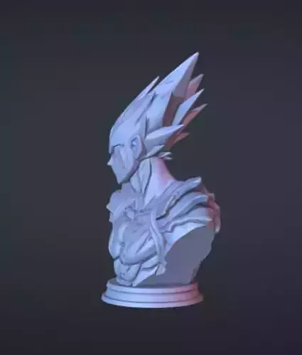 3D Printable Monster Garou Upper Body