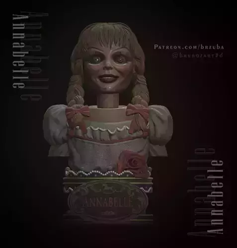 Annabelle Bust and Headtoy