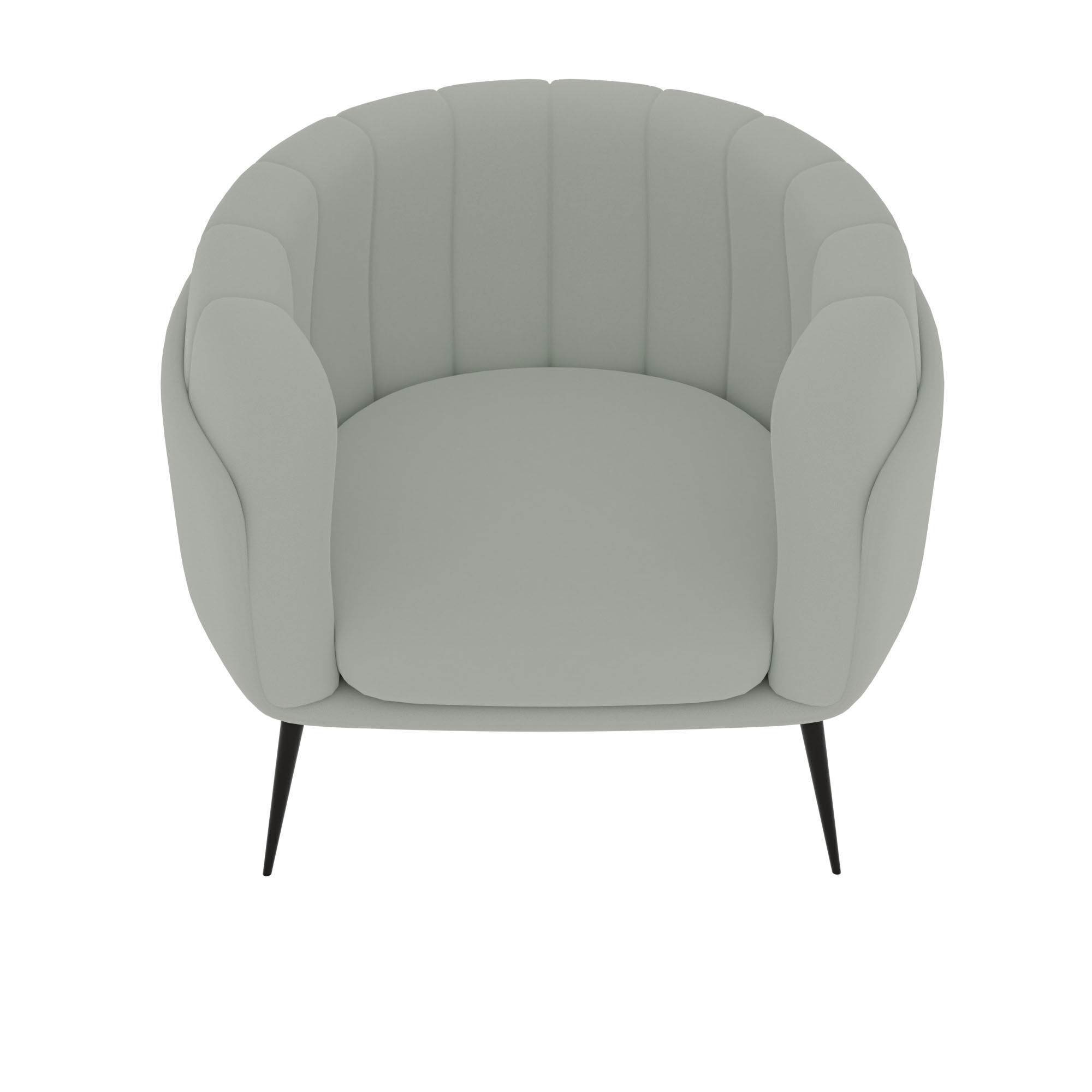 Decorative Sofa Chair for Interier Free low-poly 3D model_4