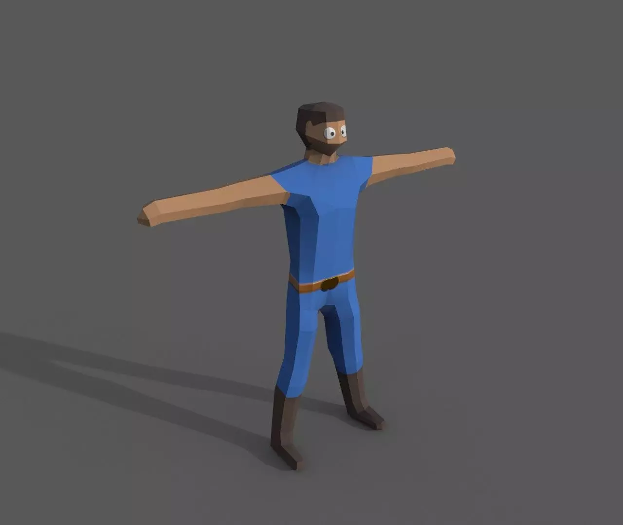 Low Poly Characters Pack Low-poly 3D model_0