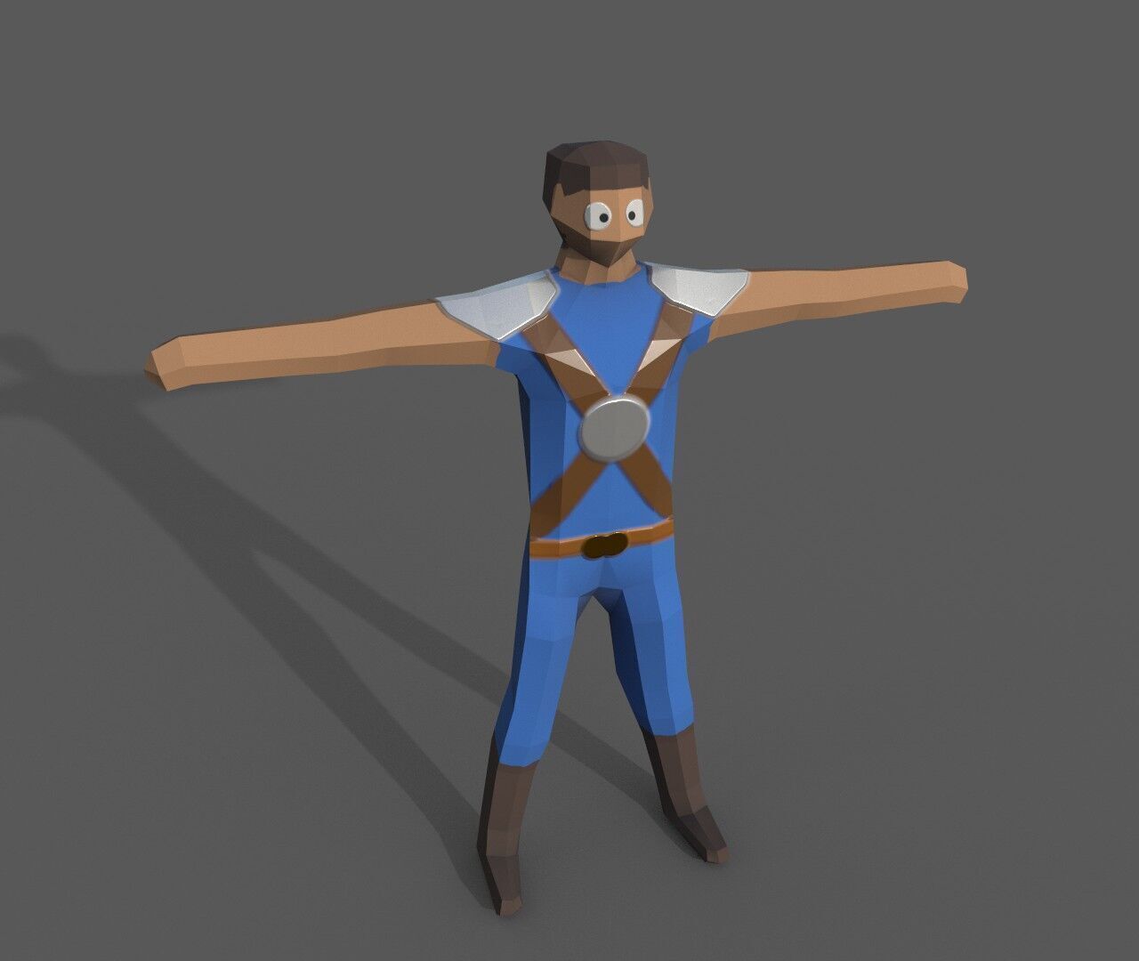 Low Poly Characters Pack Low-poly 3D model_1