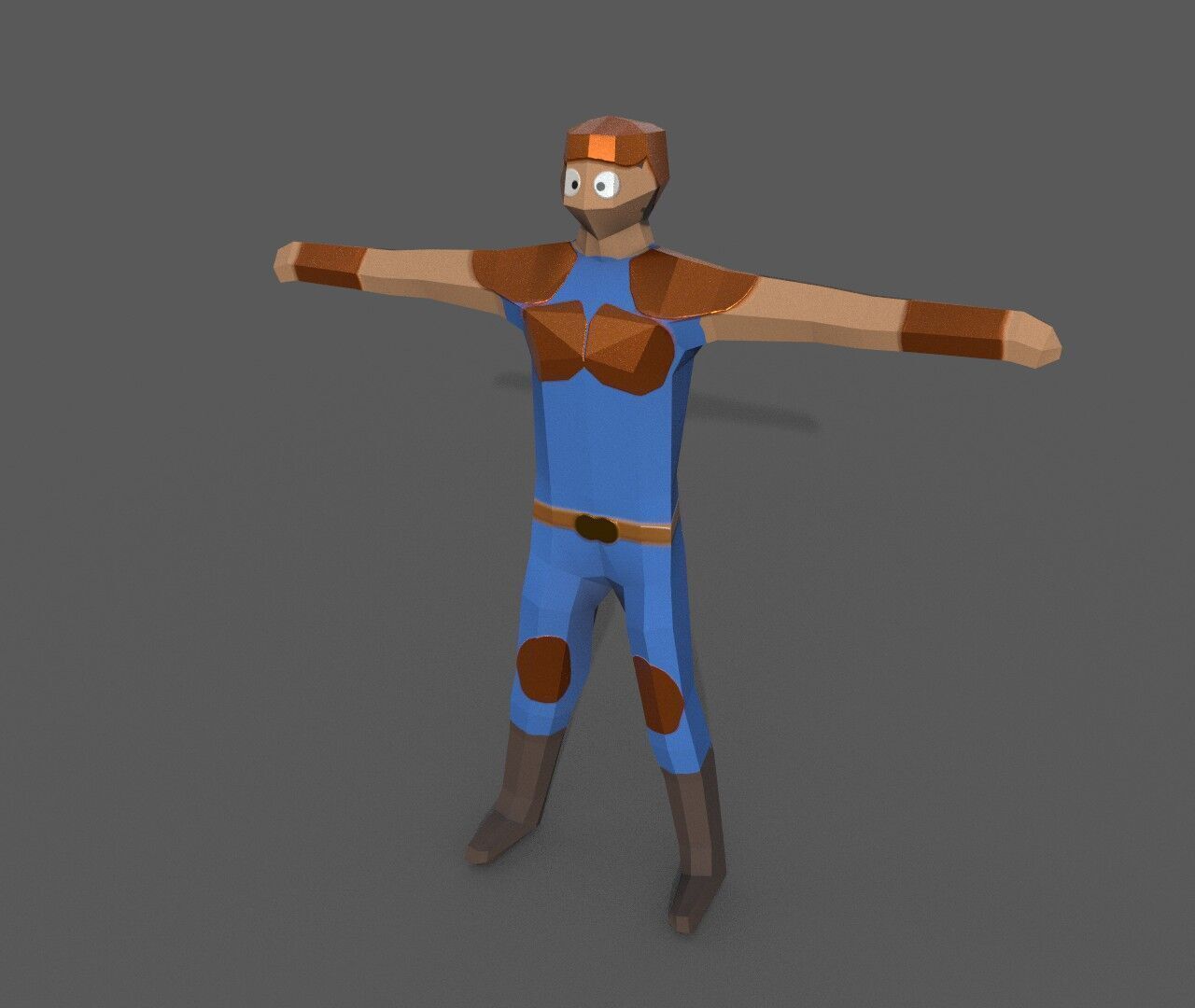 Low Poly Characters Pack Low-poly 3D model_3
