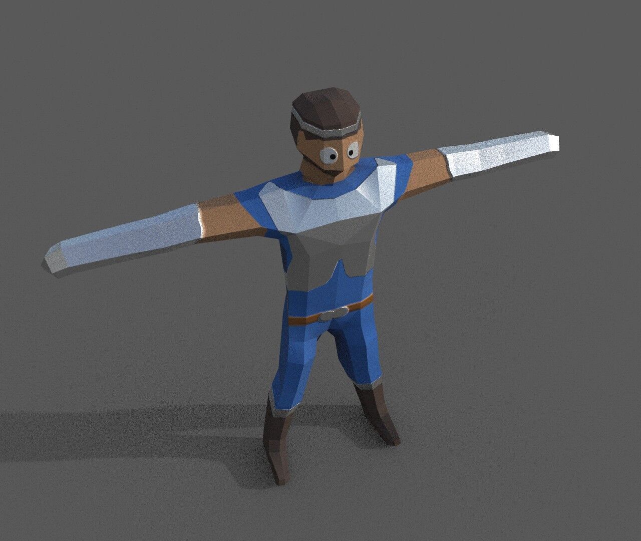 Low Poly Characters Pack Low-poly 3D model_5