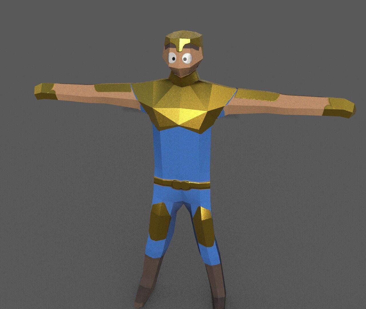 Low Poly Characters Pack Low-poly 3D model_4