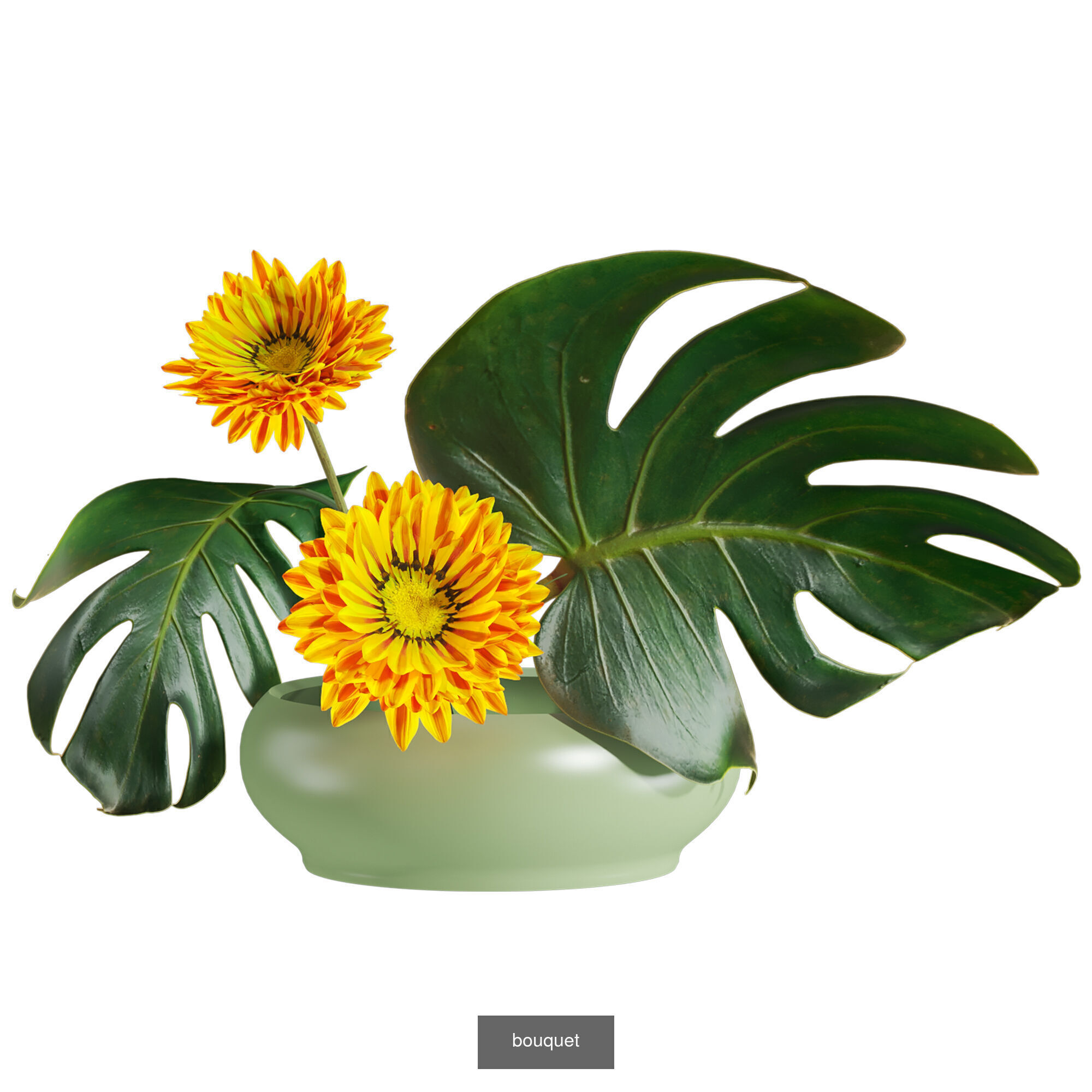 bouquet set 3D Model Collection_7