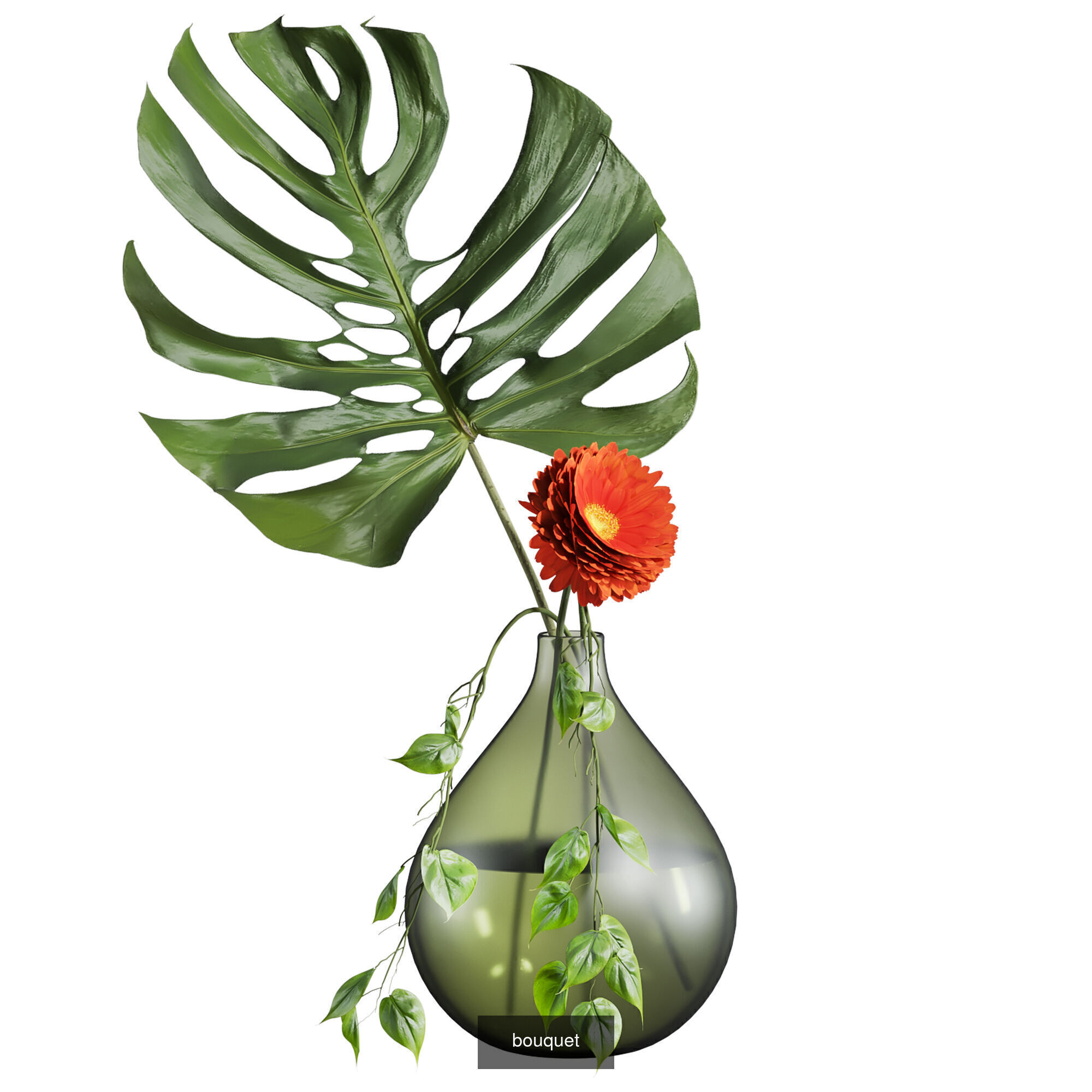 bouquet set 3D Model Collection_8