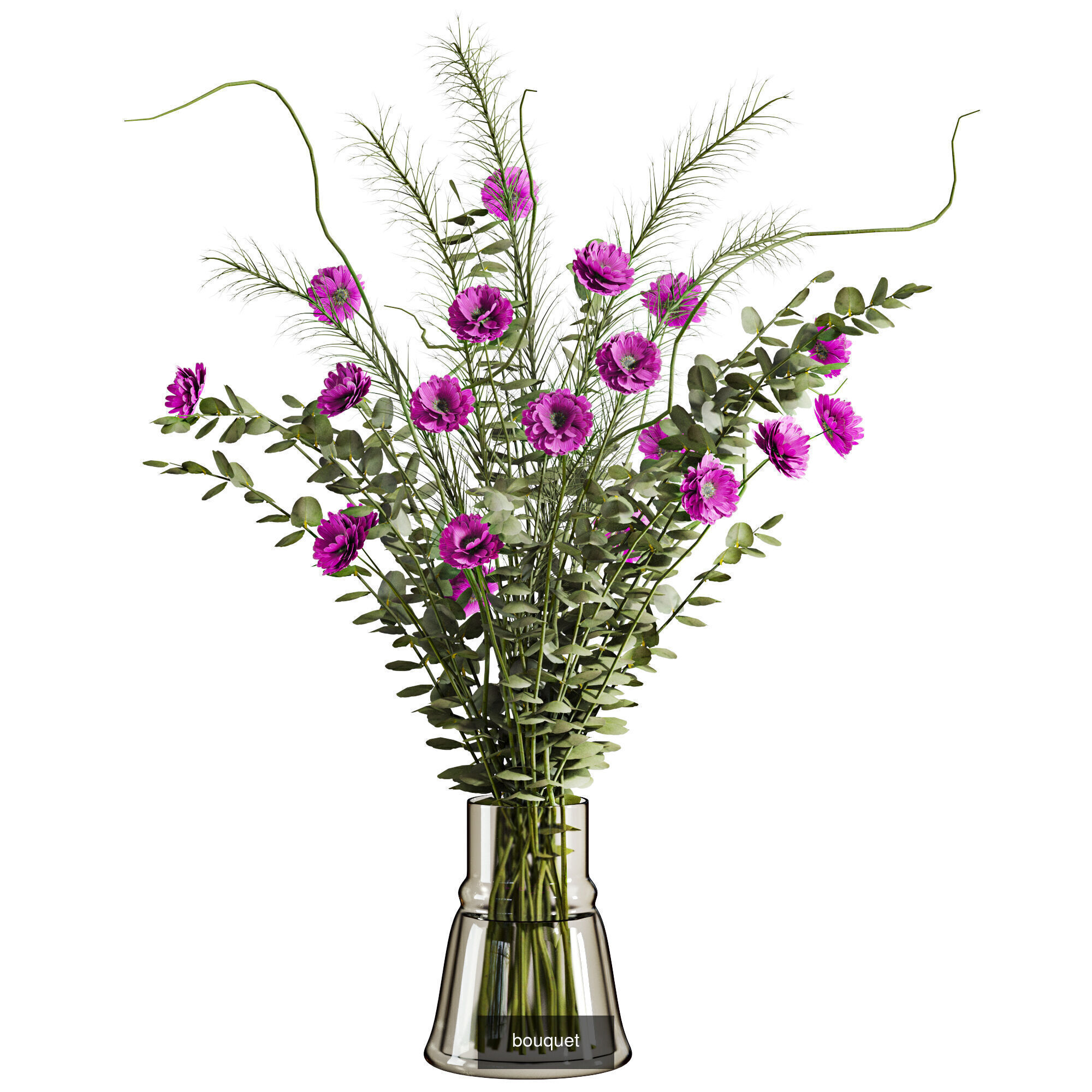bouquet set 3D Model Collection_2