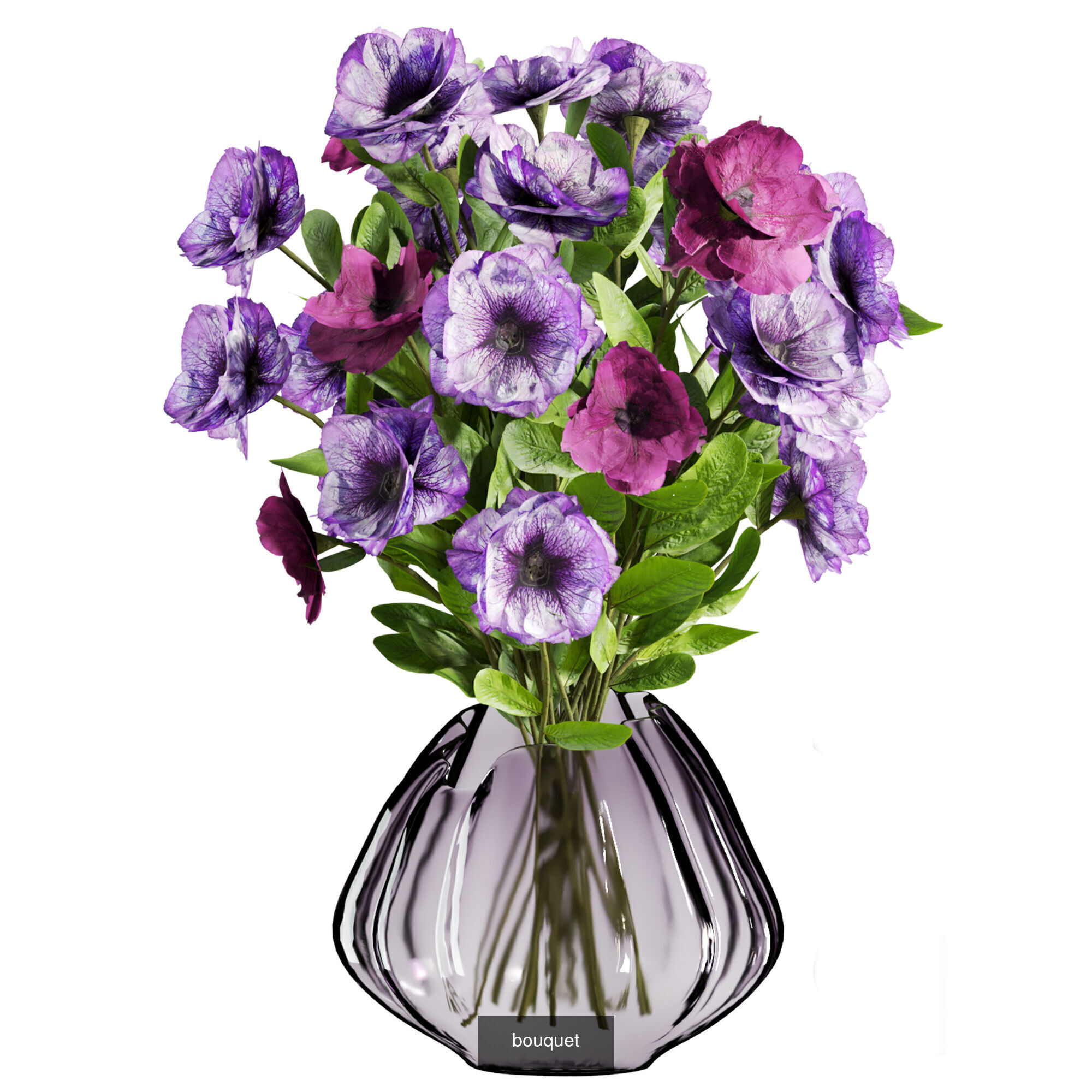 bouquet set 3D Model Collection_1