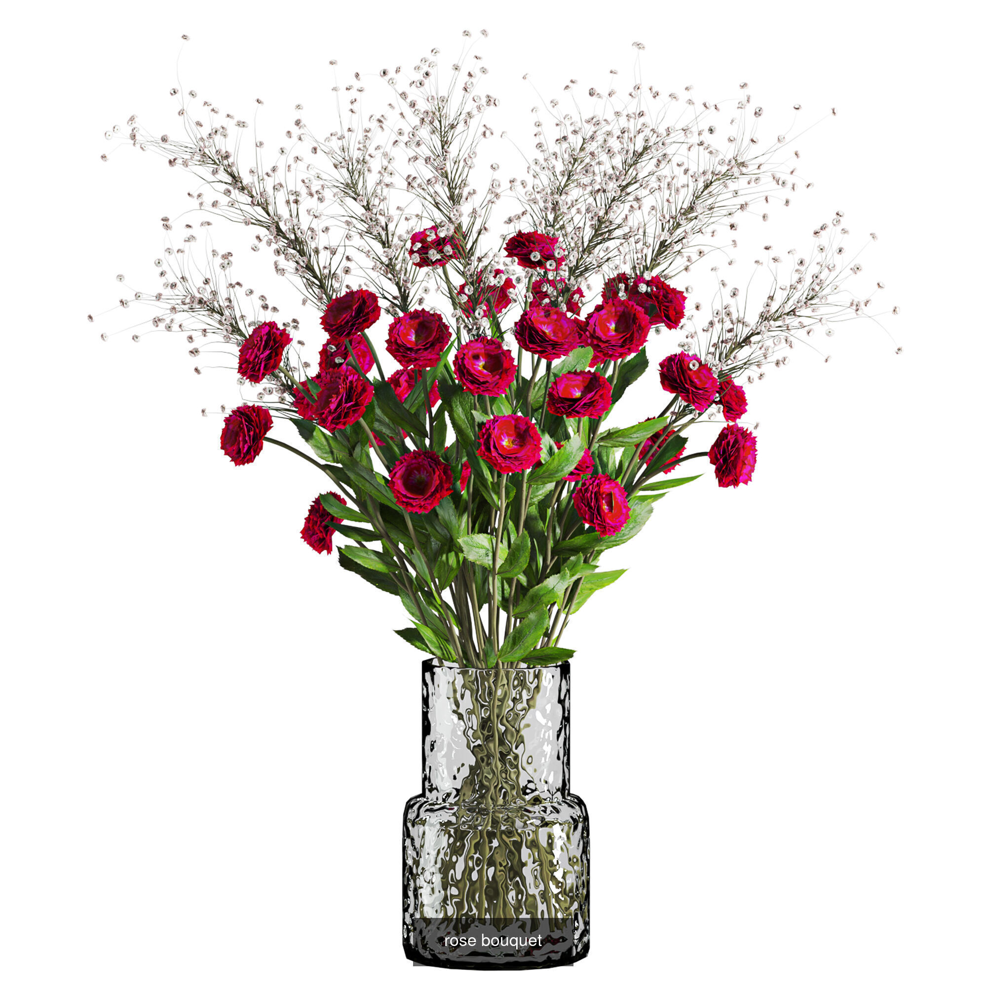 bouquet set 3D Model Collection_10