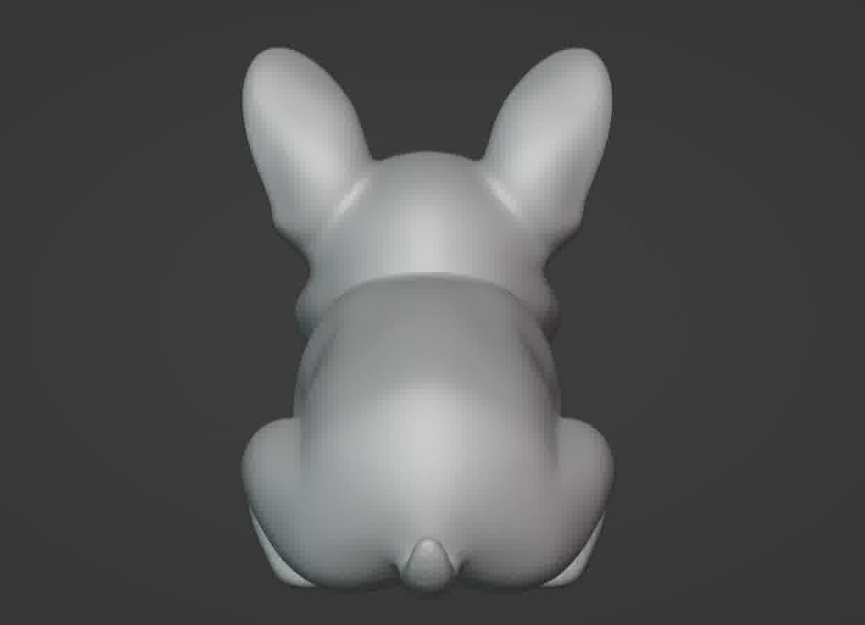 French Bulldog Puppy 3D print model_28