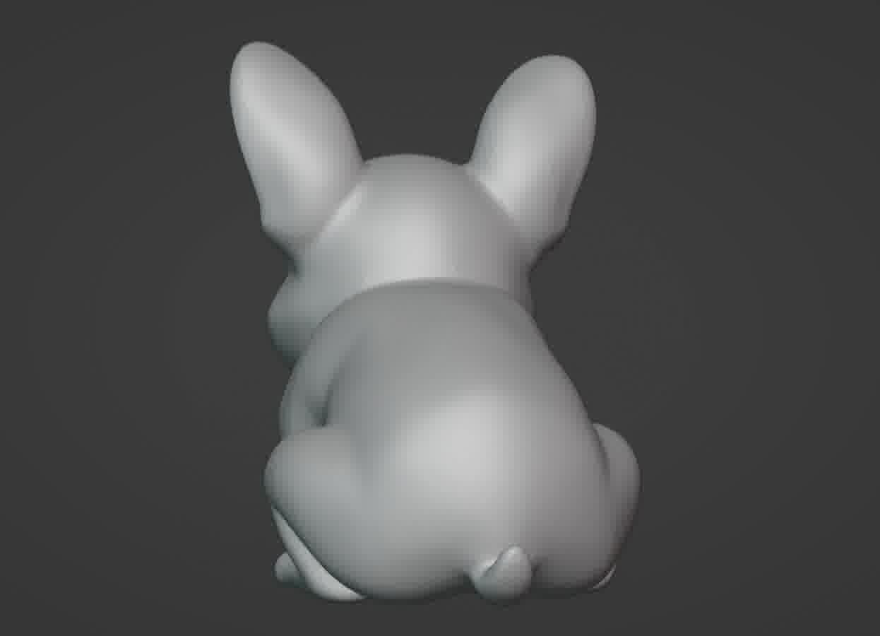 French Bulldog Puppy 3D print model_30