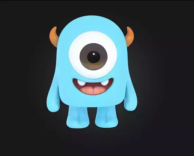 Cyclops Cutie  One-Eyed Wonder with a Heart Full of Giggles