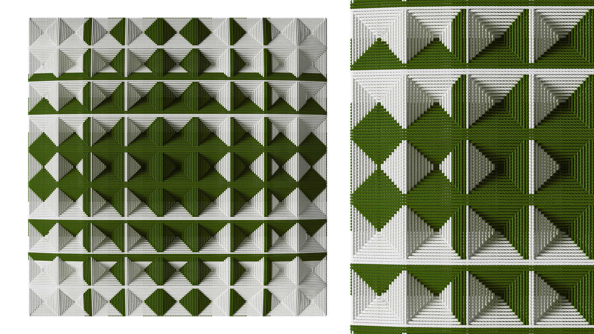 Wall art panel 05 Saido 3D model_3