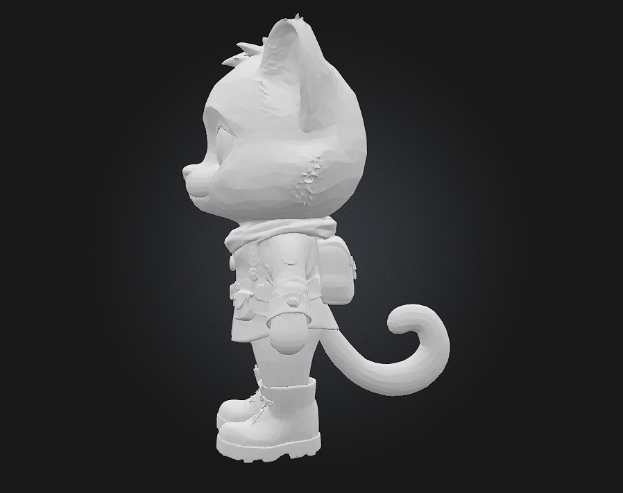 Adventure Cat in Boots  Whiskers Wits and a Whole Lot of Swagger 3D model_7