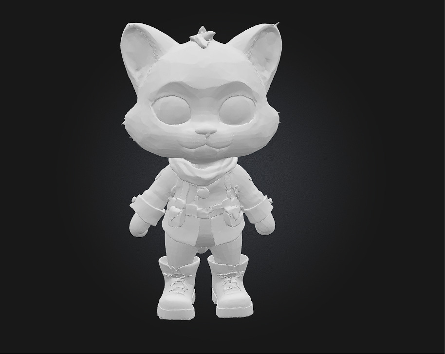 Adventure Cat in Boots  Whiskers Wits and a Whole Lot of Swagger 3D model_4