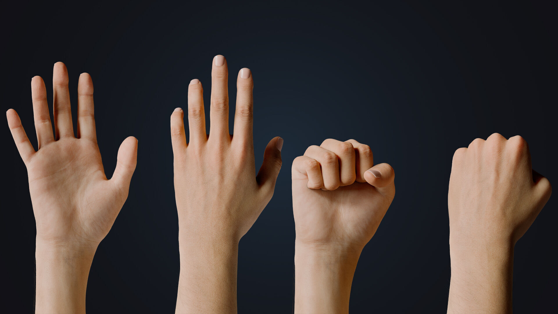 Realistic Neutral Arms - Customizable Edition 3D model_2