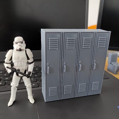 CUSTOM LOCKER for Star Wars SCI FI FIGURES DIORAMA 3D print model